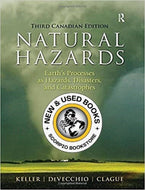 *PRE-ORDER, APPROX 7-10 BUSINESS DAYS* Natural Hazards 3rd edition by Edward A. Keller 9780133076509