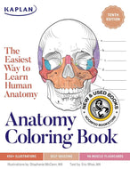 *PRE-ORDER, APPROX 7-10 BUSINESS DAYS* Anatomy Coloring Book with 450+ Realistic Medical Illustrations with Quizzes for Each by Stephanie McCann 9781506295268 [ZZ]