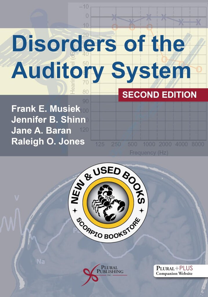 Disorders of the Auditory System 2nd edition by Frank E. Musiek 9781635502169 *66b [ZZ]