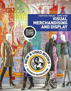 *PRE-ORDER, APPROX 2-3 BUSINESS DAYS* Visual Merchandising and Display 7th edition + Studio Access by Pegler 9781501315367