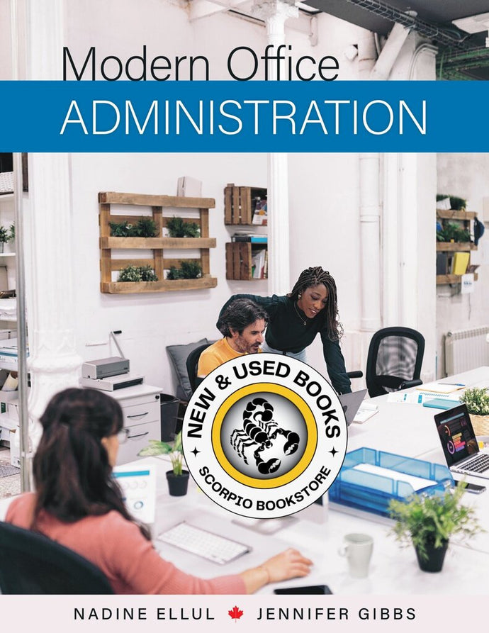 Modern Office Administration by Nadine Ellul 9781989941850 *96e *FINAL SALE*