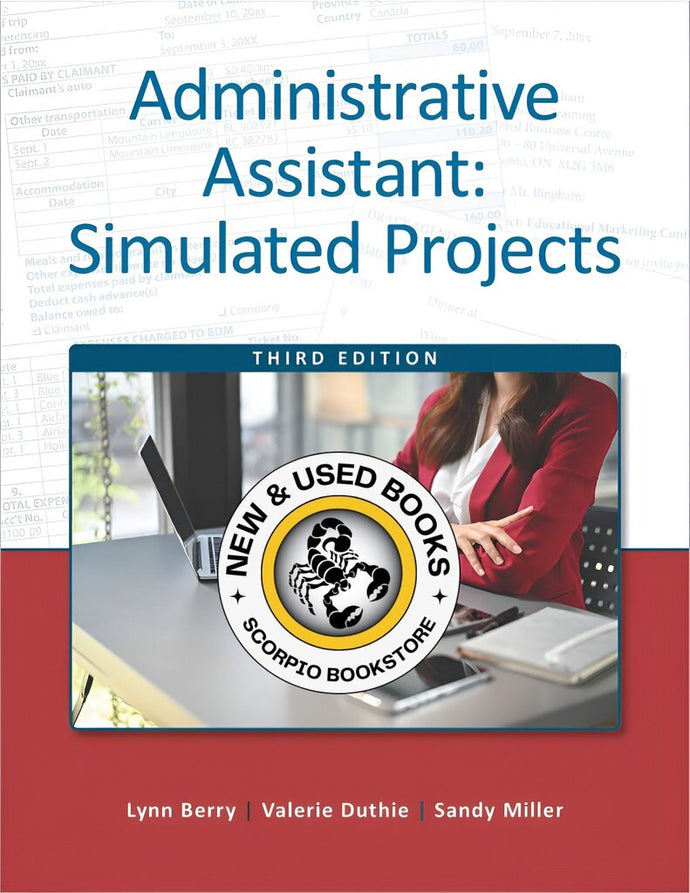 Administrative Assistant 3rd Edition by Lynn Berry 9781989941775 *96e *FINAL SALE*