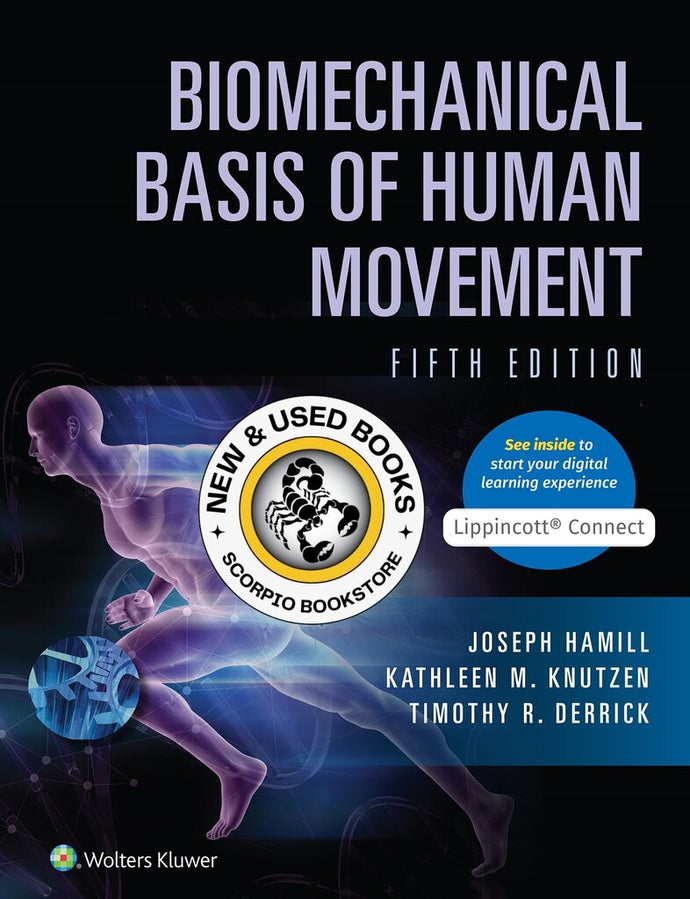*PRE-ORDER, APPROX 2-3 BUSINESS DAYS* Biomechanical Basis of Human Movement 5th edition by Joseph Hamill 9781975144654