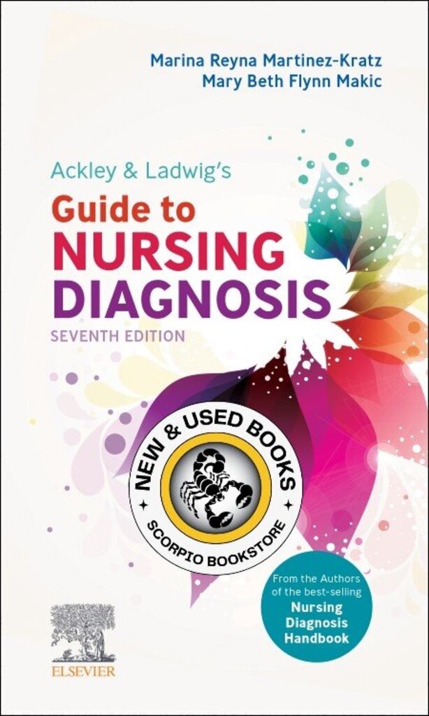 Ackley and Ladwig's Guide to Nursing Diagnosis 7th Edition by Marina R. Martinez-Kratz 9780323812719 (USED:GOOD) *fr3