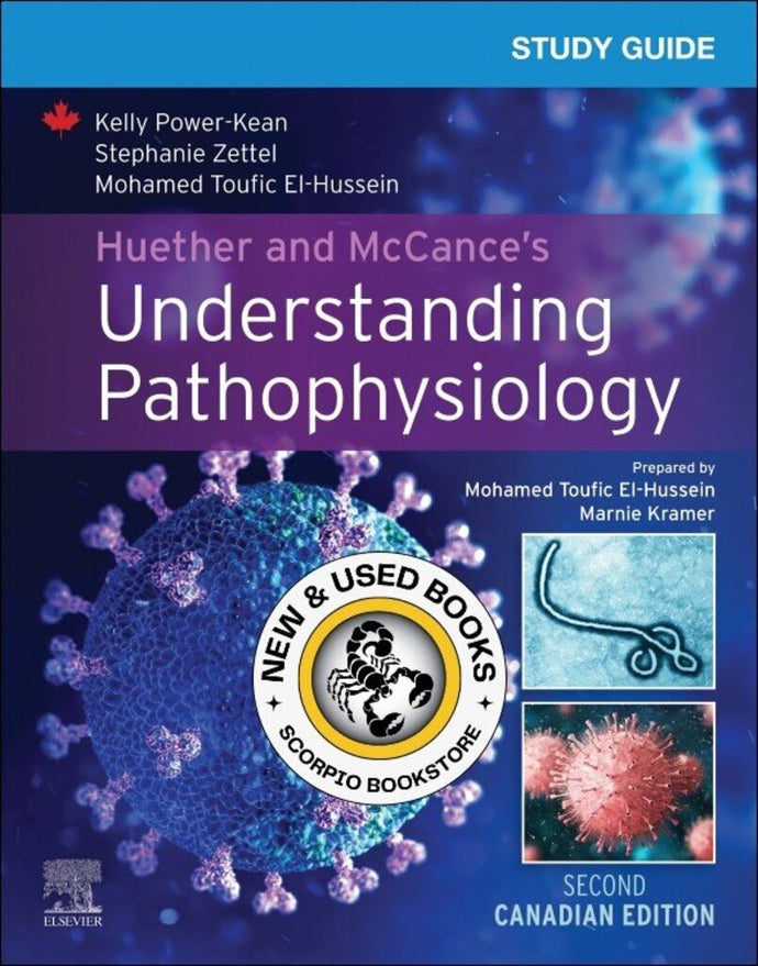 *PRE-ORDER, APPROX 2-3 BUSINESS DAYS* Study Guide for Huether and Mccance's Understanding Pathophysiology 2nd edition by Kelly Power-Kean 9780323778893