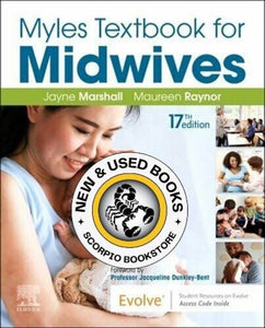 *PRE-ORDER, APPROX 2-3 BUSINESS DAYS* Myles Textbook for Midwives 17th Edition by Jayne Marshall 9780702076428