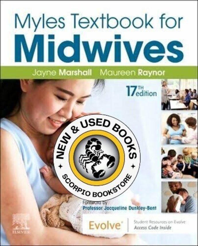*PRE-ORDER, APPROX 2-3 BUSINESS DAYS* Myles Textbook for Midwives 17th Edition by Jayne Marshall 9780702076428
