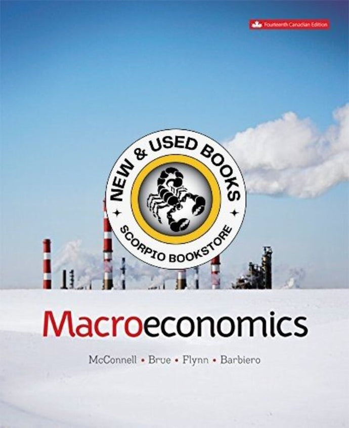 Macroeconomics 14th Canadian Edition by Campbell R McConnell 9781259089114 (USED:VERYGOOD) *D22