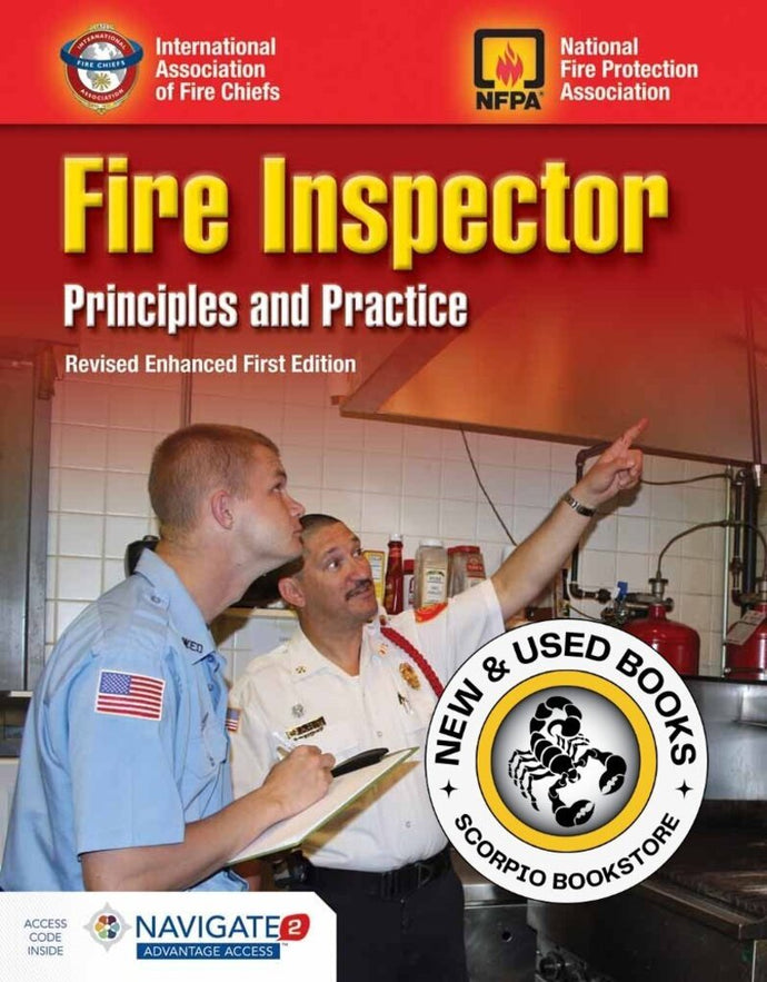 Fire Inspector Revised 1st edition by Intl Assoc of Fire C 9781284137743 *80c *SAN