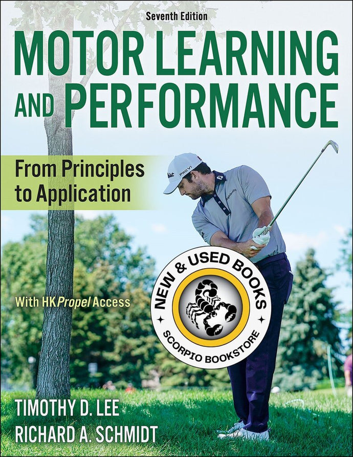 *PRE-ORDER, APPROX 2-3 BUSINESS DAYS* Motor Learning and Performance 7th Edition by Timothy D. Lee 9781718221093