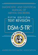*PRE-ORDER, APPROX 7-10 BUSINESS DAYS* Diagnostic and Statistical Manual of Mental Disorders 5th Edition Text Revision (HARDCOVER) 9780890425756 [ZZ]