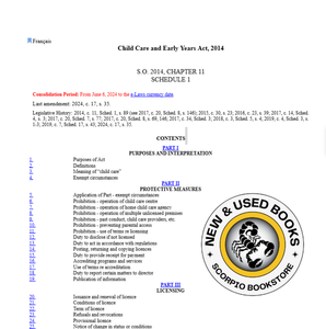 Child Care and Early Years Act 2014 [PRINT AND BIND]