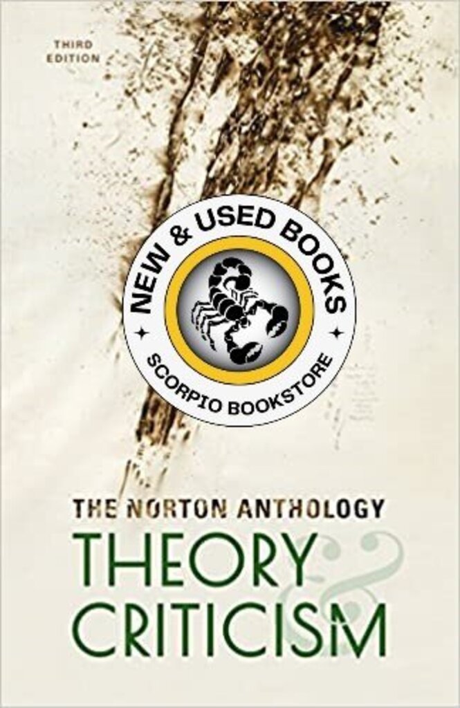 *PRE-ORDER, APPROX 2-3 BUSINESS DAYS* The Norton Anthology of Theory and Criticism 3rd Edition by Vincent B. Leitch 9780393602951