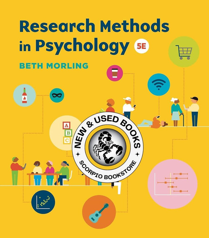 Research Methods in Psychology 5th Edition by Beth Morling 9781324085744 *77c