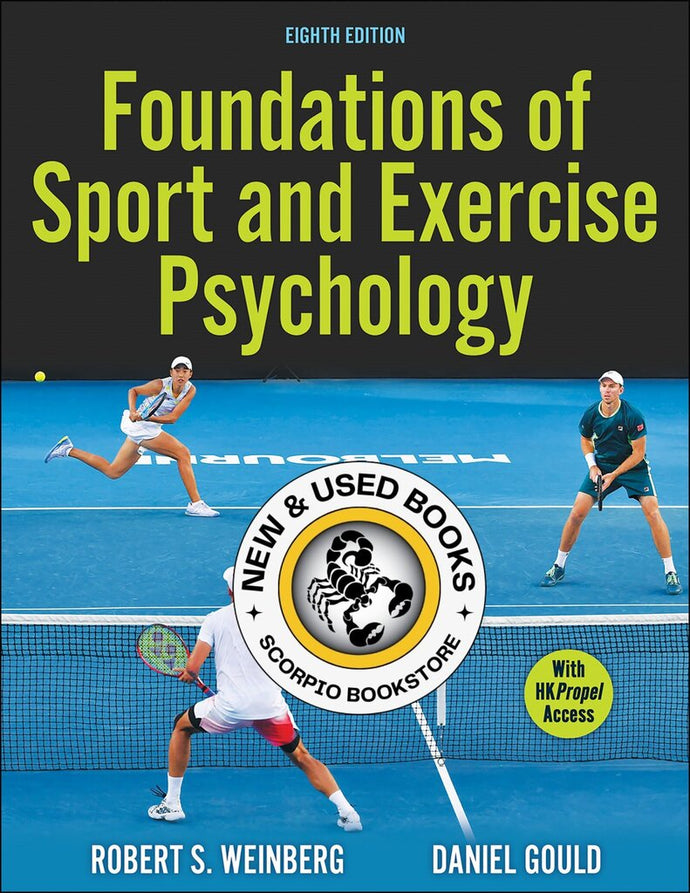 *PRE-ORDER, APPROX 2-3 BUSINESS DAYS* Foundations of Sport and Exercise Psychology 8th edition by Robert S. Weinberg 9781718207592 *67d
