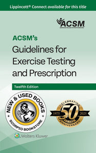 *PRE-ORDER, APPROX 2-3 BUSINESS DAYS* ACSM's Guidelines for Exercise Testing and Prescription 12th Edition by OZEMEK CEMAL 9781975219215