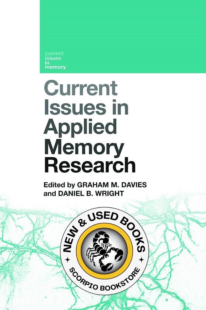 *PRE-ORDER, APPROX 3-5 BUSINESS DAYS, print-on-demand* Current Issues in Applied Memory Research 1st edition by Graham M. Davies 9780415647137