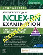 *PRE-ORDER, APPROX 7-10 BUSINESS DAYS* HESI/Saunders Online Review for the NCLEX-RN Examination (2 Year) by Linda Anne Silvestri 9780323934497
