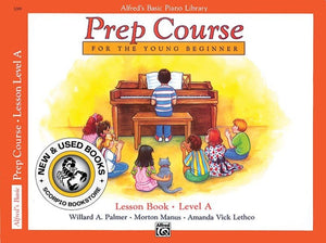 Alfred's Basic Piano Library Prep Course Lesson Level A 9780882848167 *68d