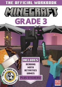 *PRE-ORDER, APPROX 4-6 BUSINESS DAYS* Official Minecraft Workbook Grade 3 9780593805497