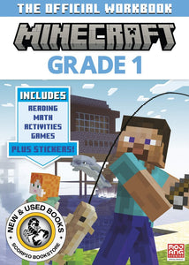 *PRE-ORDER, APPROX 4-6 BUSINESS DAYS* Official Minecraft Workbook Grade 1 9780593805473