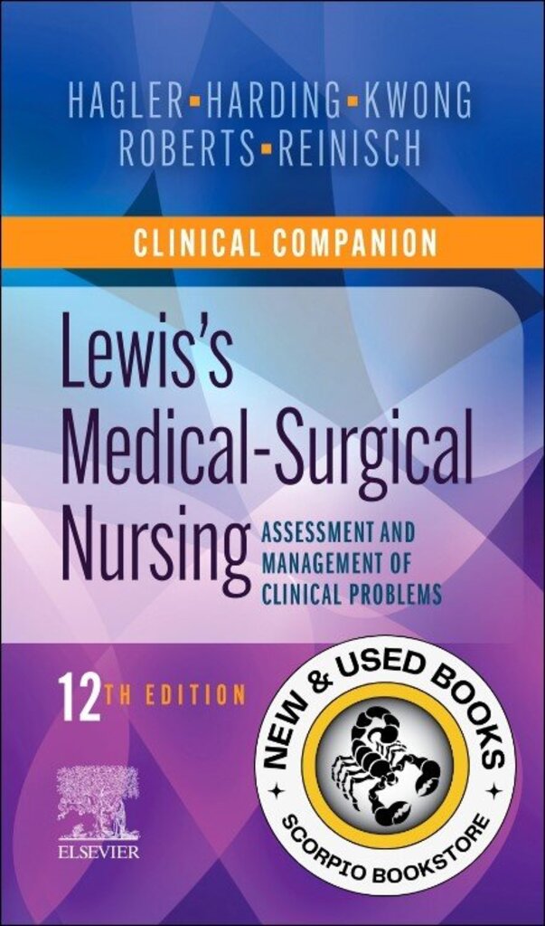 *PRE-ORDER, APPROX 2-3 BUSINESS DAYS* Clinical Companion to Lewis's Medical-Surgical Nursing 12th edition by Debra Hagler 9780323792431