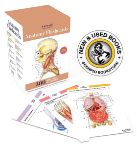 *PRE-ORDER, APPROX 2-3 BUSINESS DAYS* Anatomy Flashcards: 300 Flashcards with Anatomically Precise Drawings and Exhaustive Descriptions by Stephanie McCann 9781506289717
