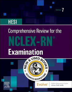 *PRE-ORDER APPROX 2-3 BUSINESS DAYS* HESI Comprehensive Review for the NCLEX-RN® Examination 7th Edition 9780323831932