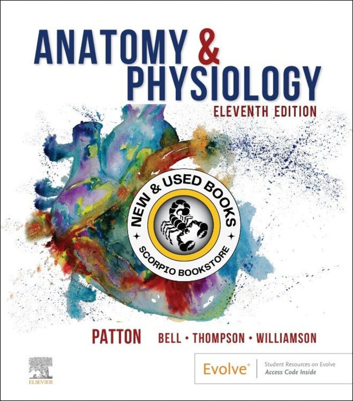 Anatomy and Physiology 11th Edition (includes A&P Online Course) by Kevin T. Patton 9780323775717 *69b