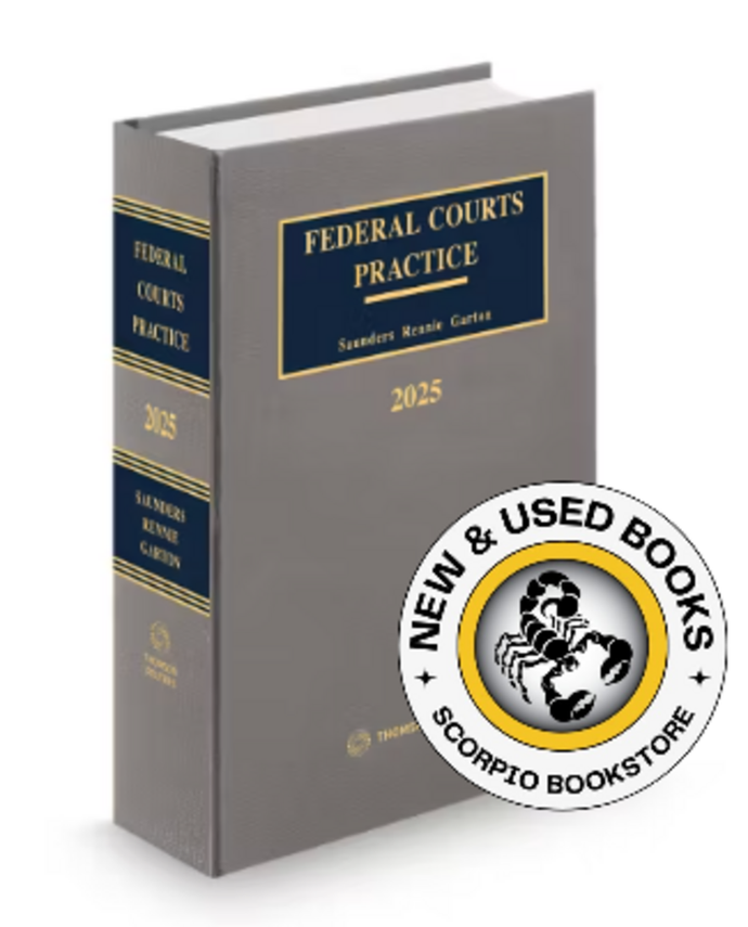 *PRE-ORDER, APPROX 4-6 BUSINESS DAYS* Federal Courts Practice 2025 by Brian J. Saunders 9781038200716