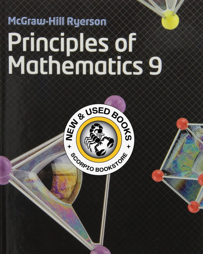 Principles of Mathematics 9 by Speijer 9780070973190 (USED:VERYGOOD) *138d [ZZ]