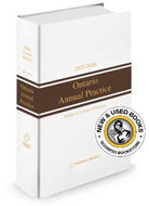 *PRE-ORDER, APPROX 4-6 BUSINESS DAYS* Ontario Annual Practice 2025-2026 by W.A. Derry Millar (HARDCOVER) 9781038200631 *FINAL SALE*