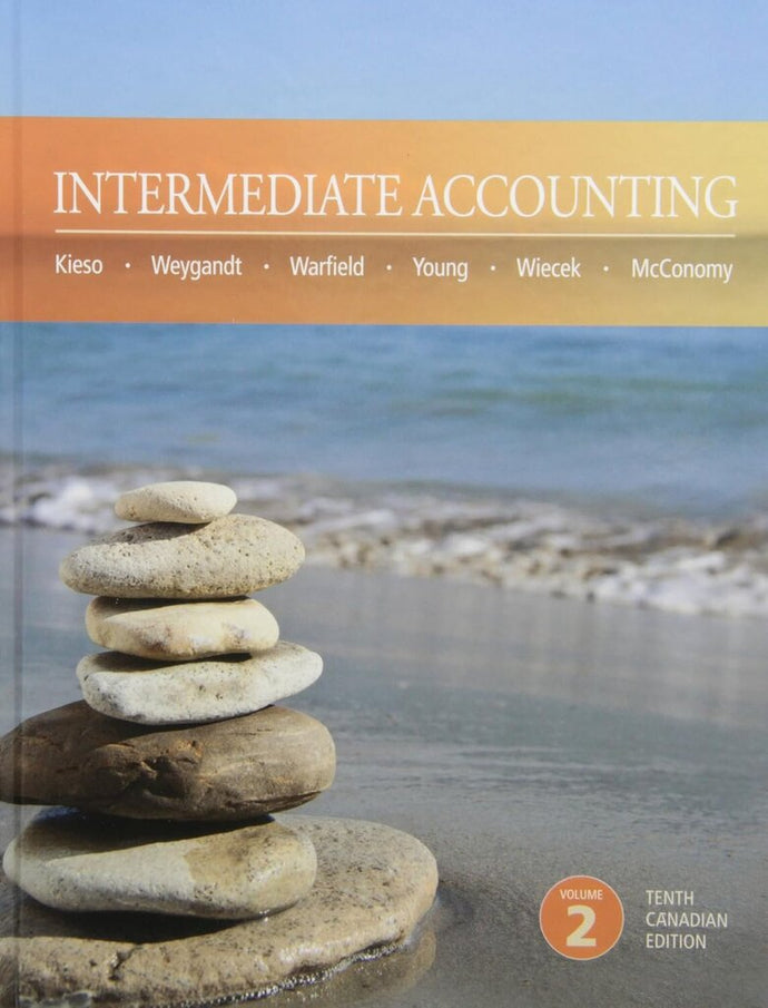 Intermediate Accounting 10th Canadian Edition Volume 2 by Kieso 9781118300855 (USED:ACCEPTABLE; highlights, pencil markings, post its) *AVAILABLE FOR NEXT DAY PICK UP* *wh16