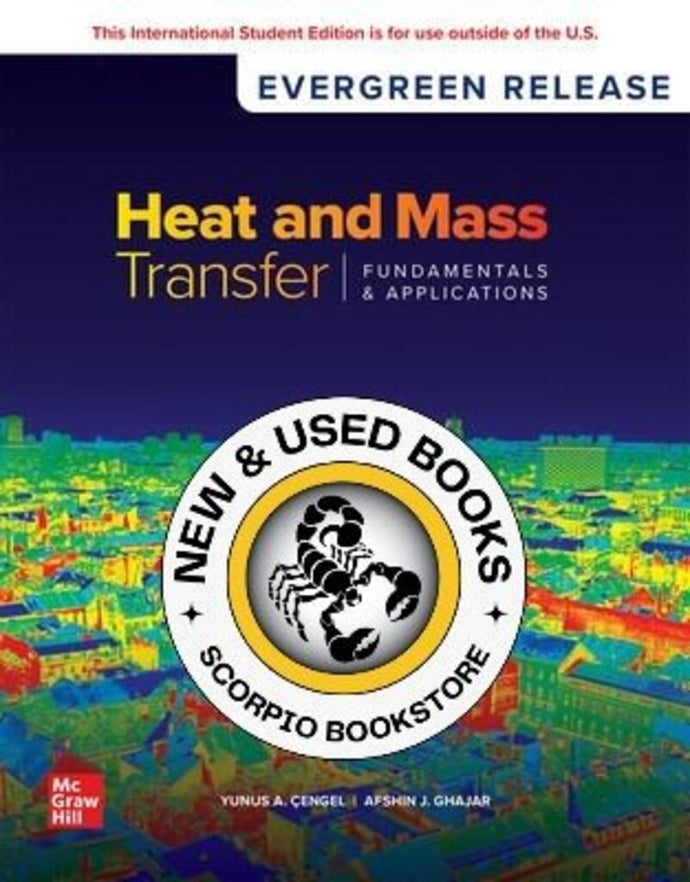 Heat and Mass Transfer 2025 Release by Yunus A. Cengel 9781264953745 *127d