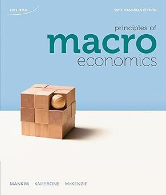 Principles of Macroeconomics 6th Edition by N. Gregory Mankiw 9780176530853 (USED:VERYGOOD) *D5 [ZZ]