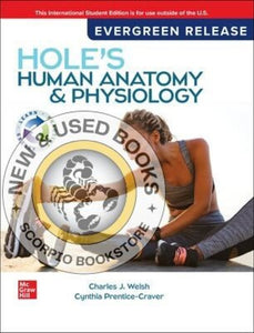 Hole's Human Anatomy & Physiology 2024 Release +Connect by Charles Welsh PKG 9781264808151 *118g [ZZ]