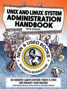 *PRE-ORDER, APPROX 4-6 BUSINESS DAYS* UNIX and Linux System Administration Handbook 5th Edition by Evi Nemeth 9780134277554
