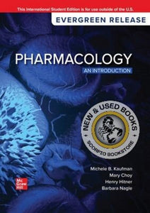 *PRE-ORDER, APPROX 7-10 BUSINESS DAYS* Pharmacology An Introduction 2025 Release +Connect by Michele B. Kaufman PKG 9781265321352
