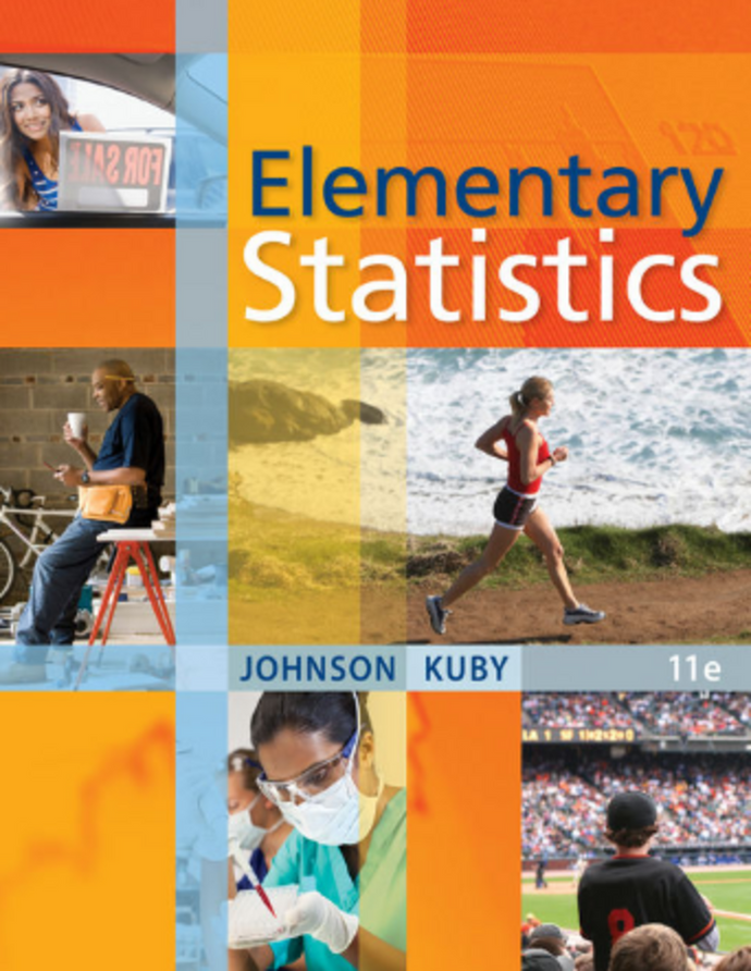 Elementary Statistics 11th Edition by Robert Russell Johnson 9780538733502 (USED:VERYGOOD) *39c [ZZ]