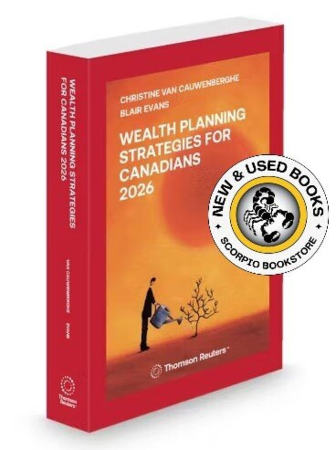 Wealth Planning Strategies for Canadians 2026 by Christine Van Cauwenberghe 9781038205797 *85h
