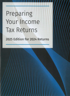 Preparing Your Income Tax Returns 2025 Edition for 2024 Returns 9781773792552 (USED:GOOD) *AVAILABLE FOR NEXT DAY PICK UP* *SDTBC