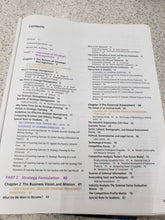 Load image into Gallery viewer, Strategic Management Custom Edition for Fanshawe College by Fred R. David 9781323031155 (USED:ACCEPTABLE, tear on front cover) *BC1
