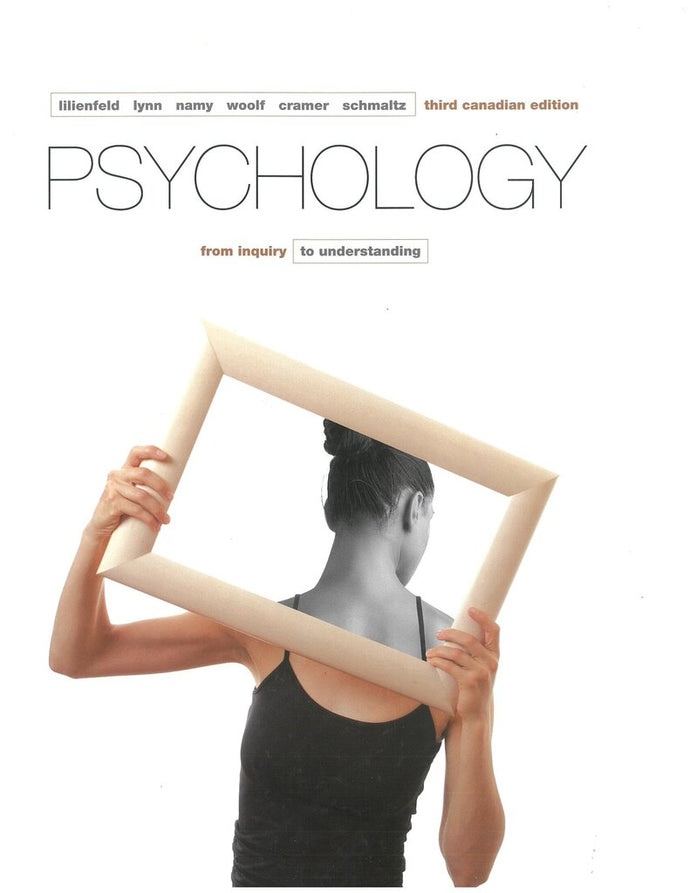Psychology 3rd Canadian Edition by Scott O. Lilienfeld 9780133870282 (USED:ACCEPTABLE; highlights and minor rips) *BC2