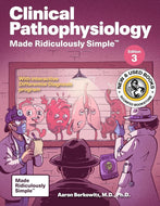 Clinical Pathophysiology Made Ridiculously Simple 3rd Edition (Color) by Aaron Berkowitz 9781962445184 *77e [ZZ]