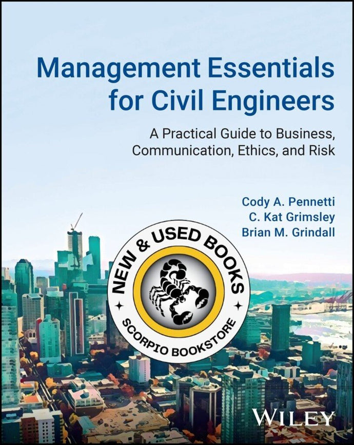 Management Essentials for Civil Engineers by Cody A. Pennetti 9781119851608 (USED:VERYGOOD) *AVAILABLE FOR NEXT DAY PICK UP* *SDTBCaug25 [ZZ]