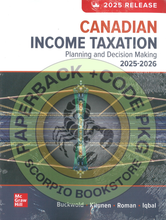 Load image into Gallery viewer, Canadian Income Taxation 2025 - 2026 +Connect By William Buckwold PKG 2025 Release 9781265522223 *116d [ZZ] SAN
