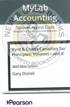 Load image into Gallery viewer, Byrd &amp; Chen&#39;s Canadian Tax Principles 2025-2026 Edition + Volume 1 and Volume 2 + Study Guide + Access Card (Standard Bundle) by Gary Donell PKG 9780135357293 *w3 [ZZ]
