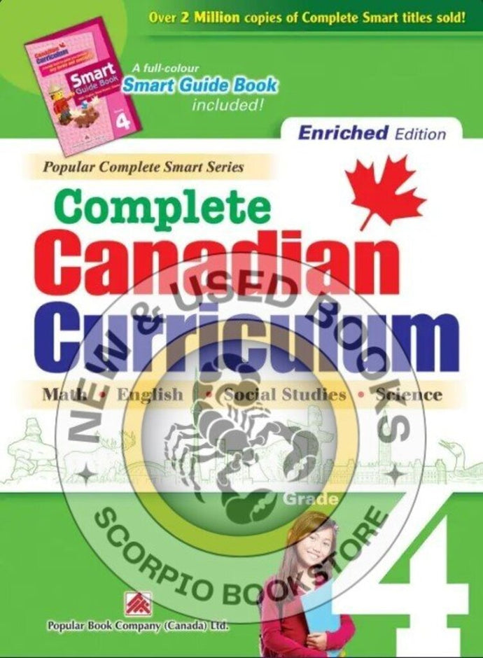 Complete Canadian Curriculum Book GRADE 4 Enriched Edition by Popular Books 9781771492379 [ZZ]