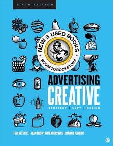 Advertising Creative 6th Edition by Tom Altstiel 9781071846650 (USED:ACCEPTABLE; minor water damage) *AVAILABLE FOR NEXT DAY PICK UP* *SDTBCb