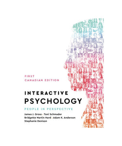 *PRE-ORDER, APPROX 2-3 BUSINESS DAYS* Interactive Psychology People in Perspective by James J. Gross 9781324101239